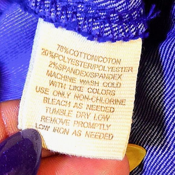 Free People Electric Blue Moto Bohemian Jeans size 31 - Picture 3 of 5